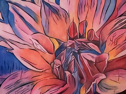 Dahlia (9x12)